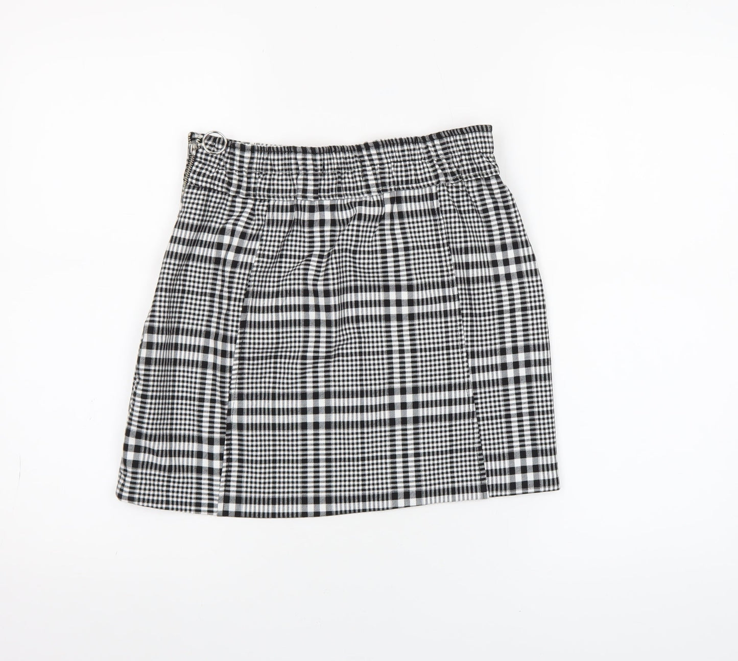 Womens UK Size M Bershka A-Line Twill Skirt