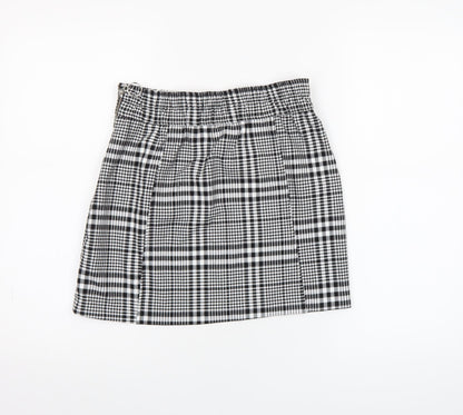 Womens UK Size M Bershka A-Line Twill Skirt