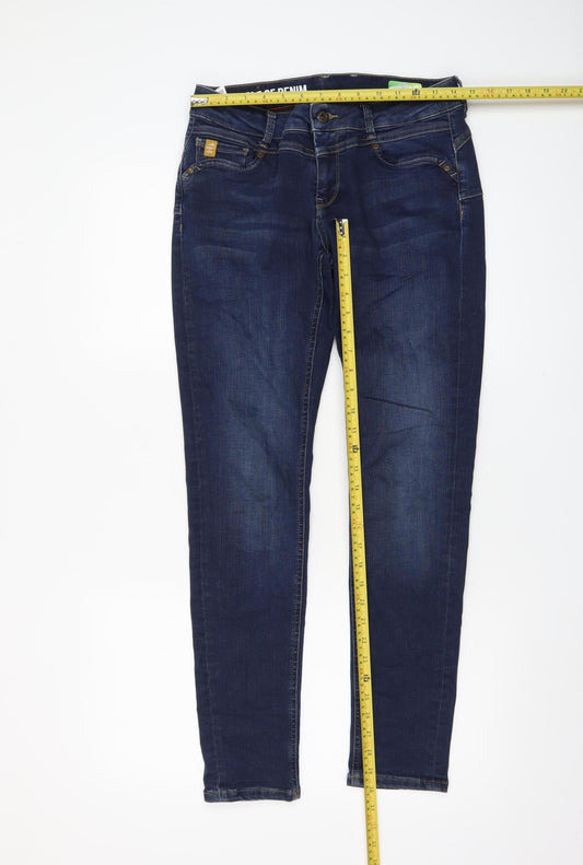 Womens UK Size 10 Miracle of Denim Slim Fit Skinny Blue Jeans