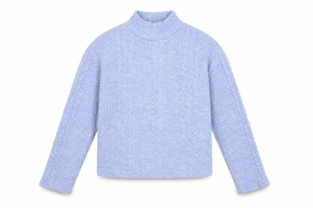 Womens UK Size S New Look Blue Pullover Sweatshirt