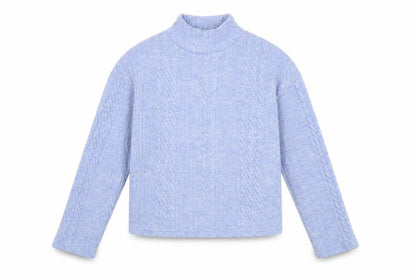 Womens UK Size S New Look Blue Pullover Sweatshirt