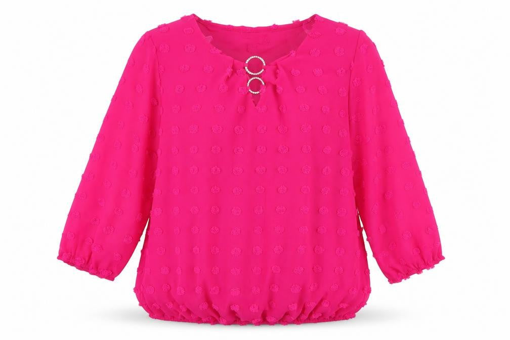 Womens UK Size 10 Gerard Pink Tunic Blouse