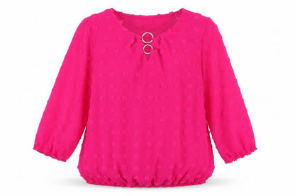 Womens UK Size 10 Gerard Pink Tunic Blouse