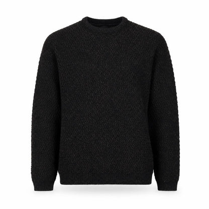Mens UK Size S River Island Black Pullover Jumper