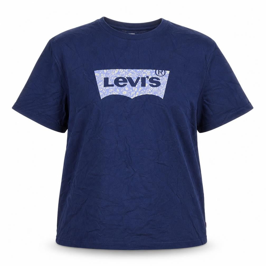 Womens UK Size 2XL Levi's Blue Basic T-Shirt