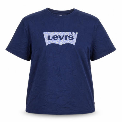 Womens UK Size 2XL Levi's Blue Basic T-Shirt