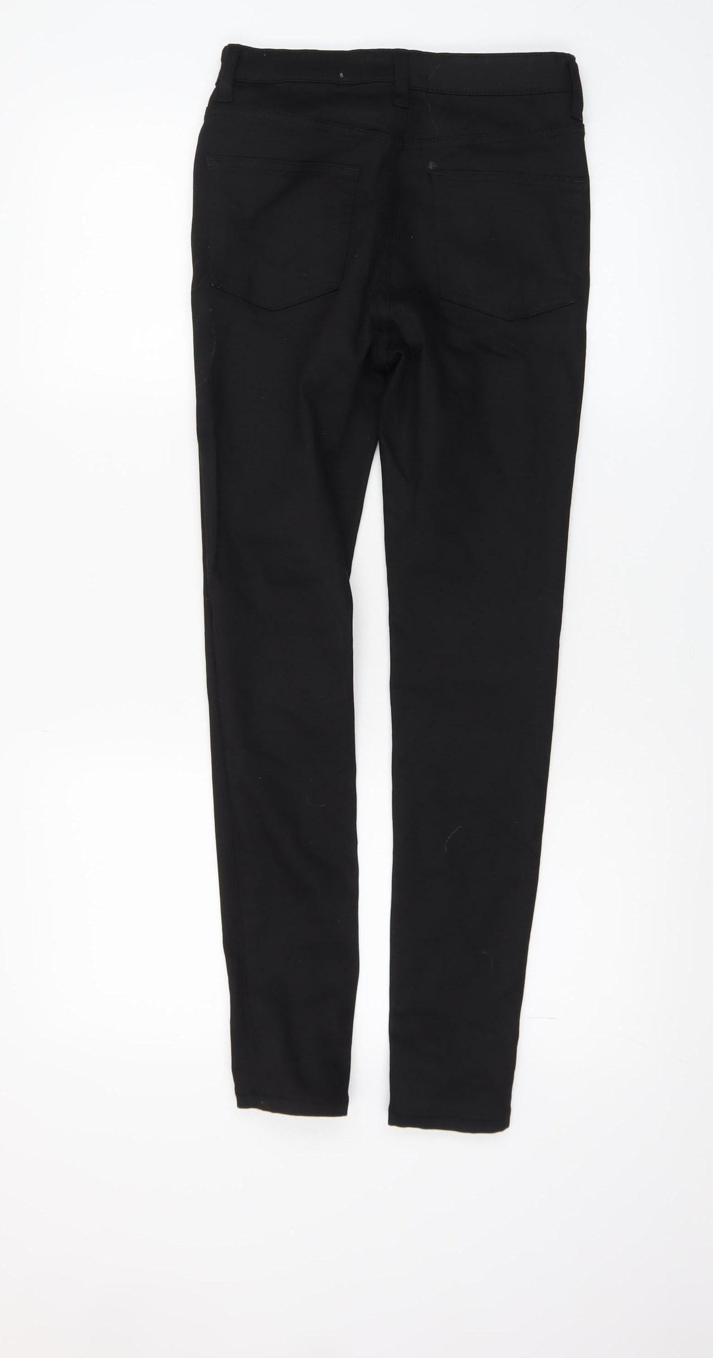 Womens UK Size 8 Denim Co. Slim Fit Skinny Black Jeans