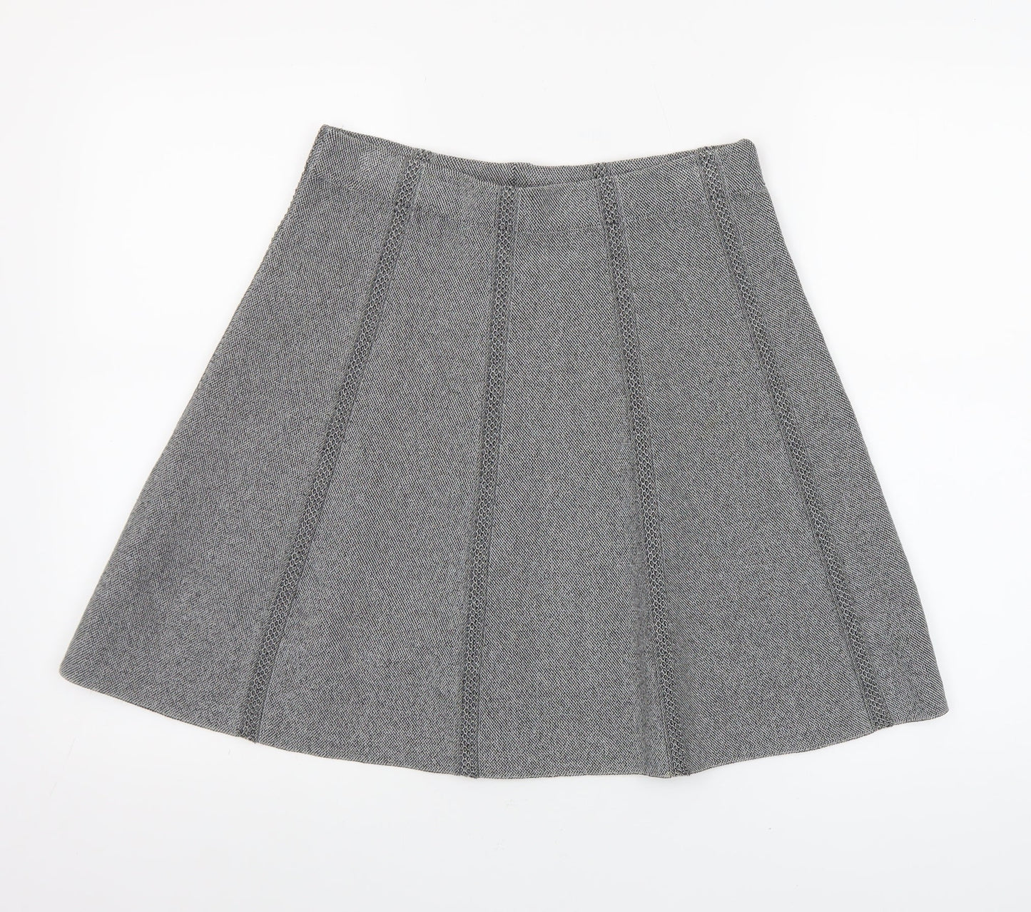 Womens UK Size 12 Zara A-Line Knit Skirt