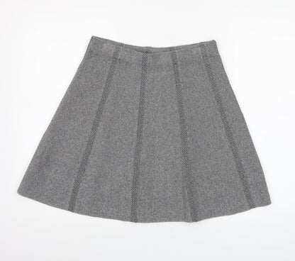 Womens UK Size 12 Zara A-Line Knit Skirt