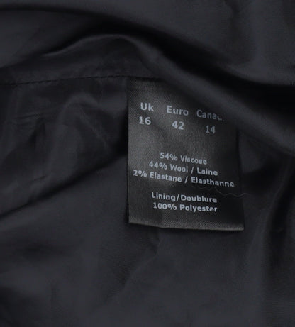 Womens UK Size 16 Windsmoor Straight & Pencil Twill Skirt