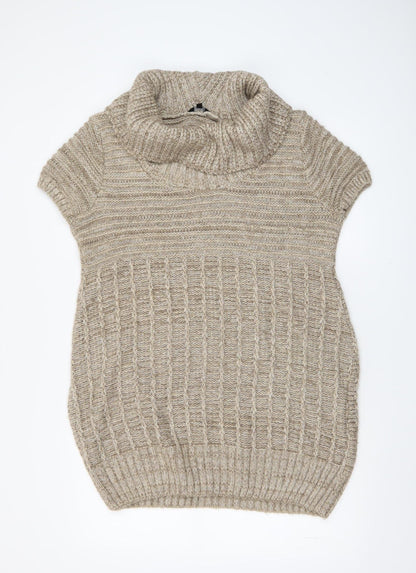 Womens UK Size 16 Savida Beige Pullover Jumper