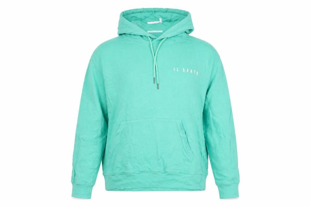 Womens UK Size 16 Il Sarto Green Pullover Hoodie