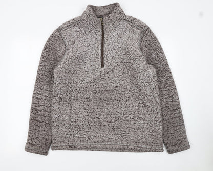 Womens UK Size M Weatherproof Vintage Grey Pullover Sweatshirt