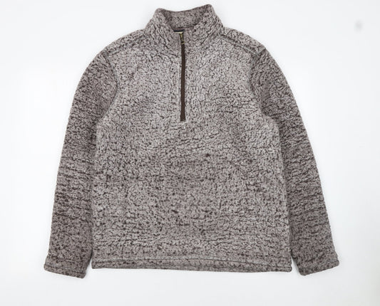 Womens UK Size M Weatherproof Vintage Grey Pullover Sweatshirt
