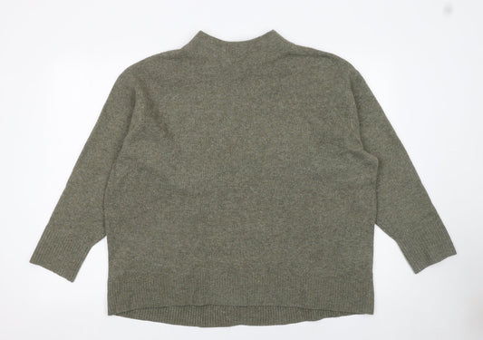 Womens UK Size XL Uniqlo Green Pullover Jumper