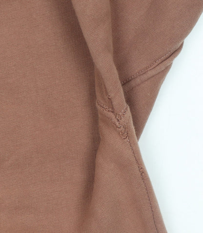Womens UK Size L Another Version Brown Pullover Hoodie