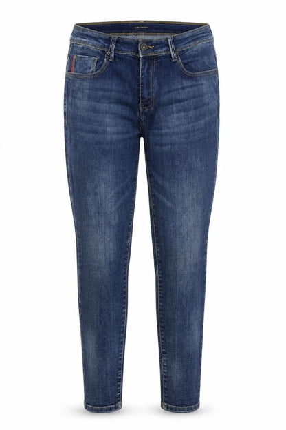 Womens UK Size 12 Kalisson Slim Fit Skinny Blue Jeans