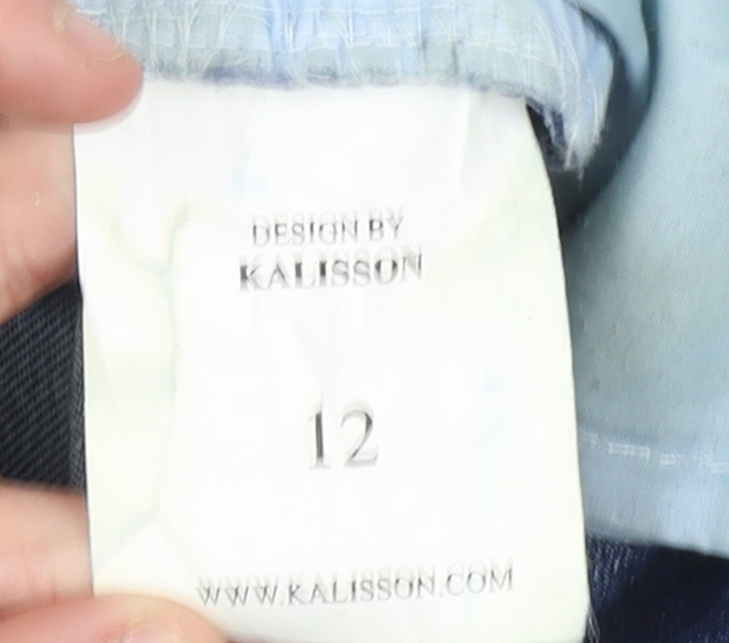 Womens UK Size 12 Kalisson Slim Fit Skinny Blue Jeans