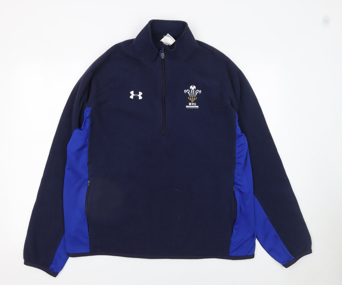 Mens UK Size XL Under armour Blue Pullover Sweatshirt