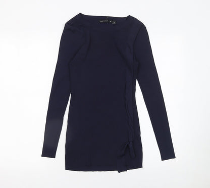 Womens UK Size XS Karen Millen Blue Pullover Jumper