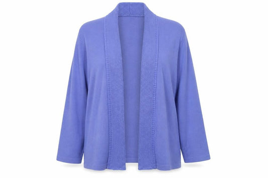 Womens UK Size 20 Eastex Purple Cardigan Jumper