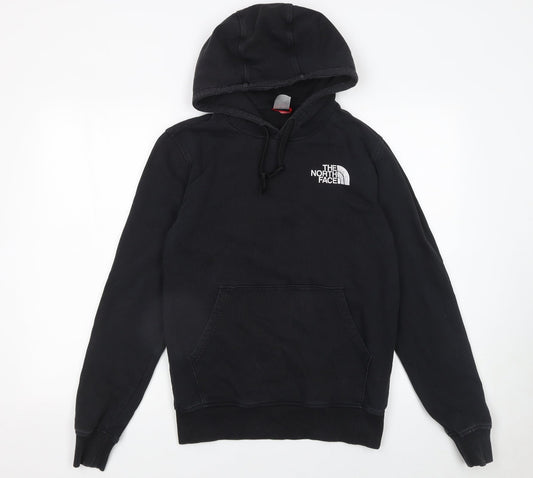 Mens UK Size S The North Face Black Pullover Hoodie