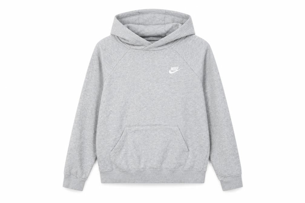 Womens UK Size S Nike Grey Pullover Hoodie