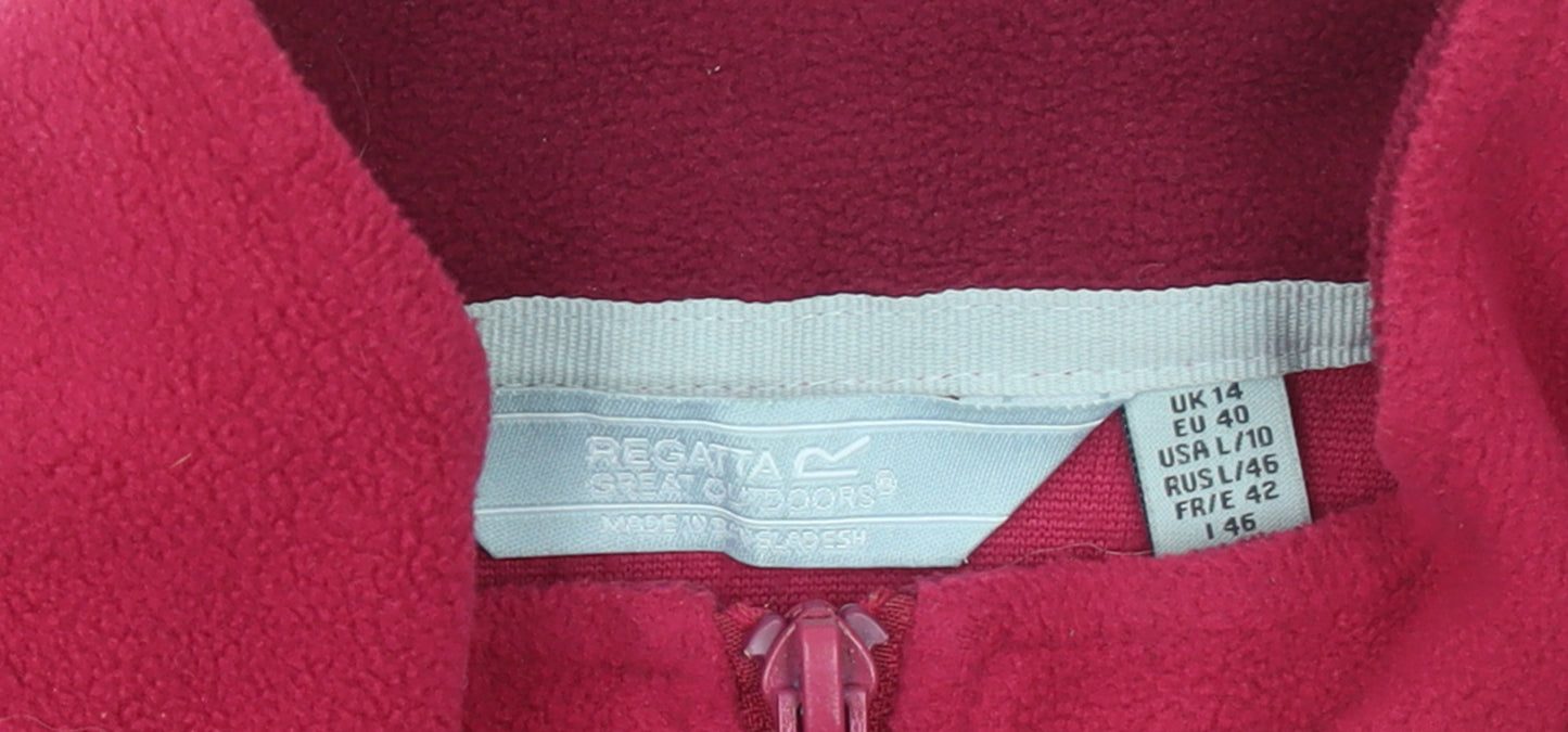Womens UK Size 14 Regatta Red Pullover Sweatshirt