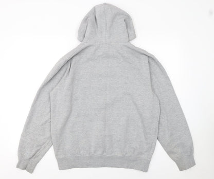 Mens UK Size M FILA Grey Pullover Hoodie