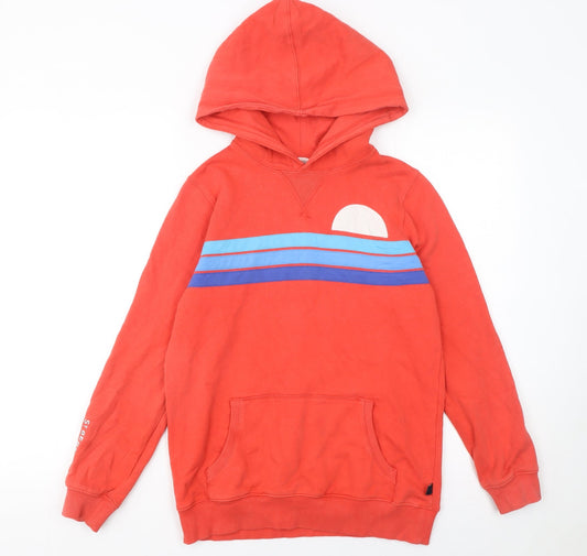 Girls UK Size 11-12 Years St. Bert's Red Pullover Hoodie