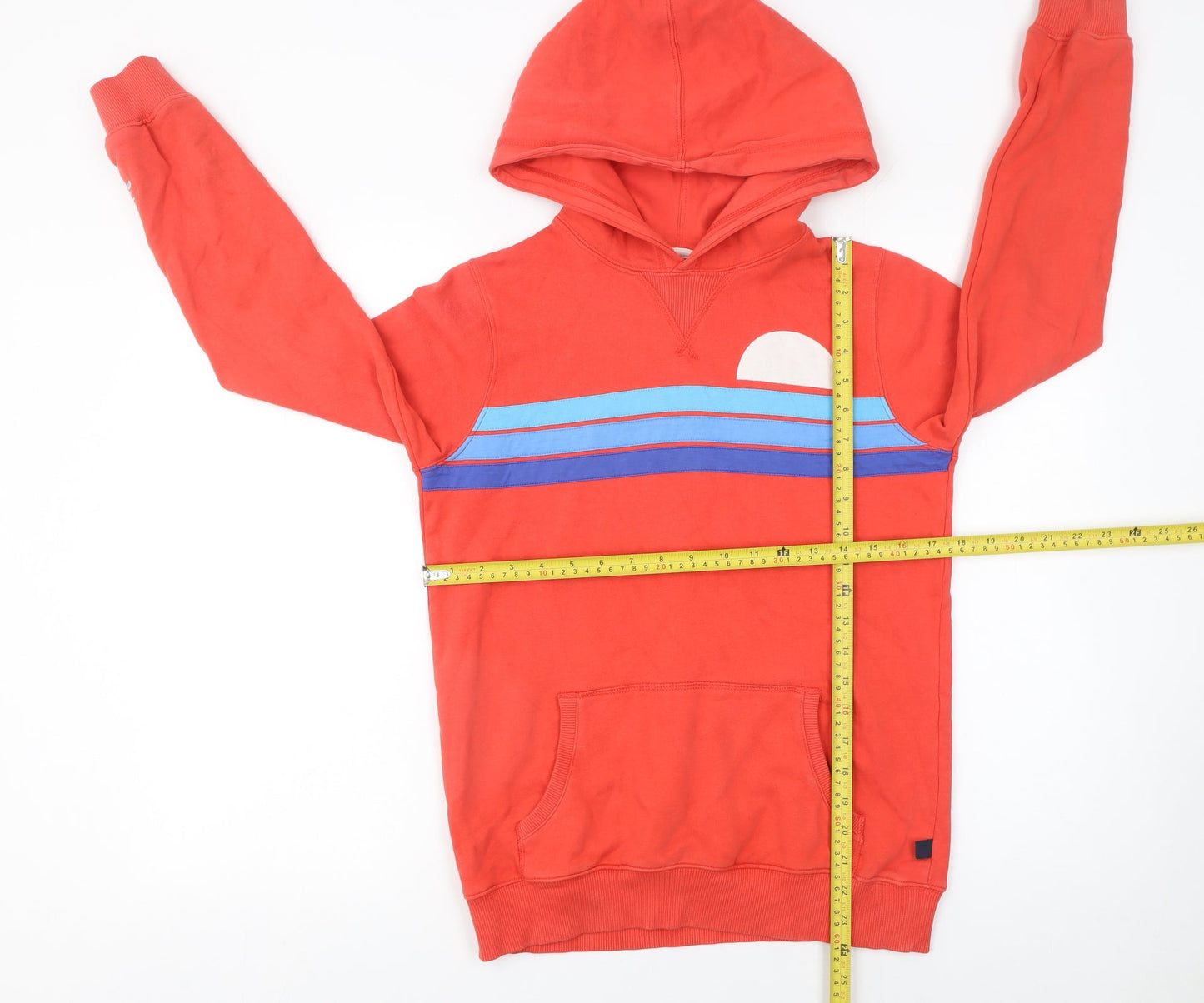Girls UK Size 11-12 Years St. Bert's Red Pullover Hoodie