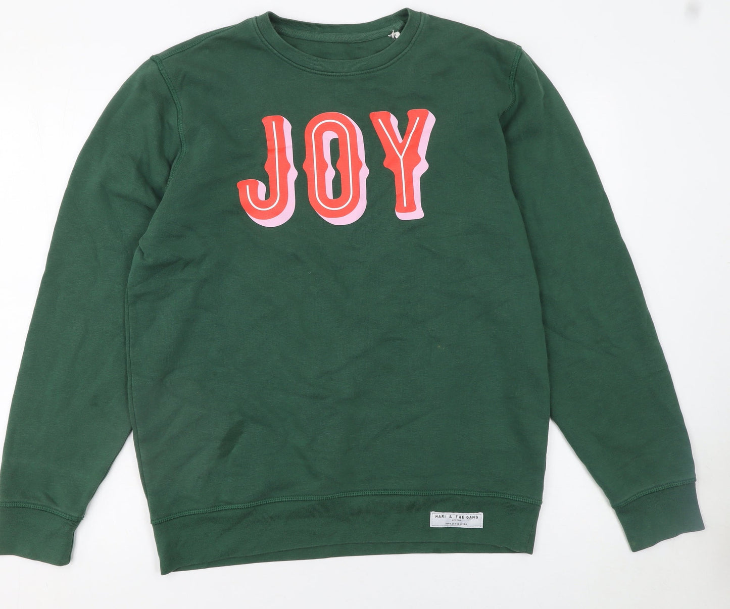 Womens UK Size M Stanley/Stella Green Pullover Sweatshirt