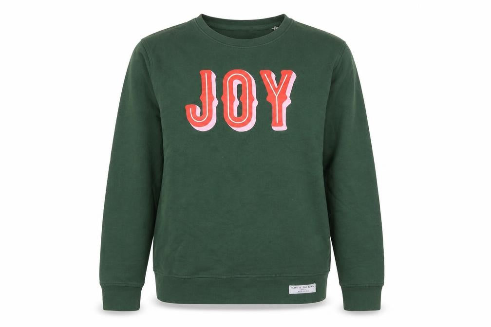 Womens UK Size M Stanley/Stella Green Pullover Sweatshirt