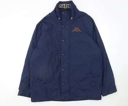 Mens UK Size M Kappa Blue Basic Jacket