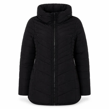 Womens UK Size 10 NEXT Black Puffer Jacket
