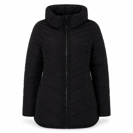 Womens UK Size 10 NEXT Black Puffer Jacket