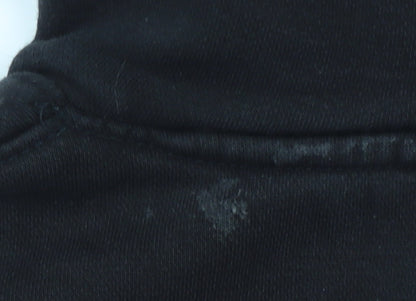 Mens UK Size XS NICCE Black Pullover Hoodie