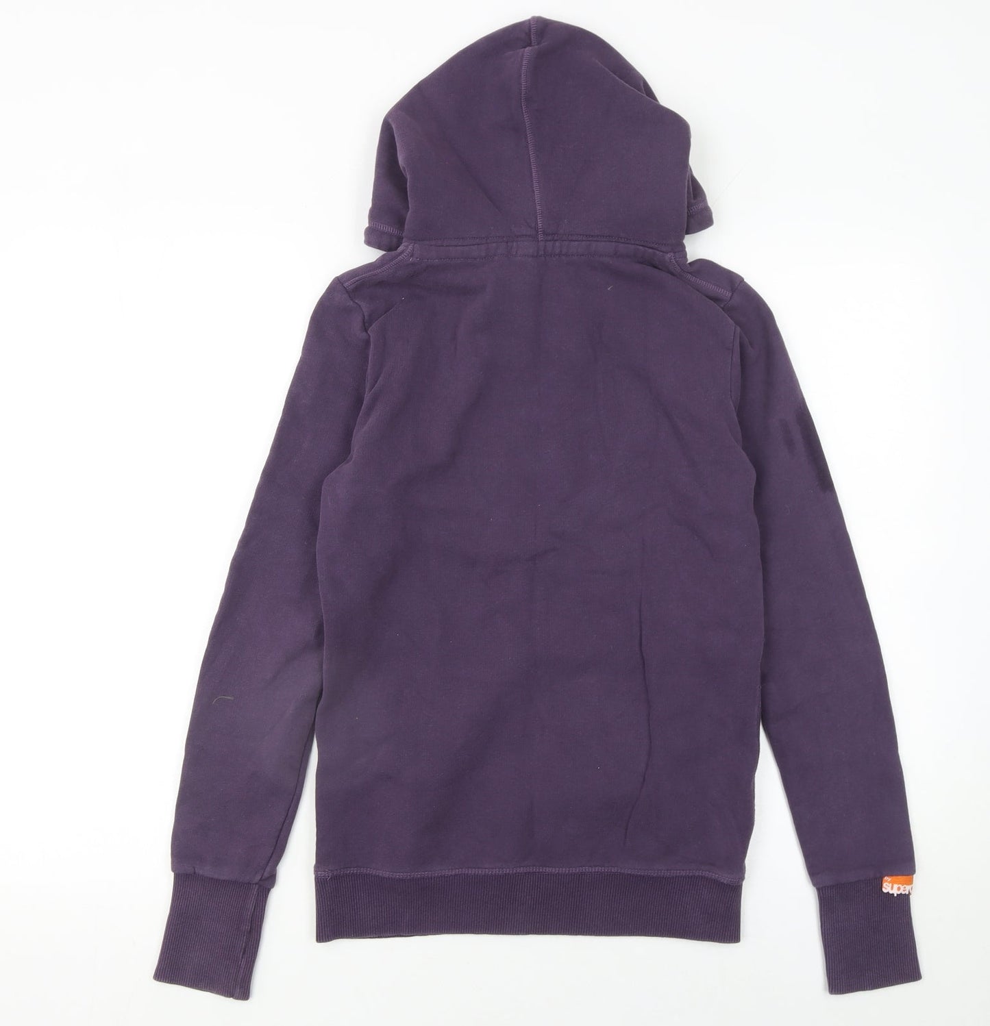 Womens UK Size XS Superdry Purple Pullover Hoodie