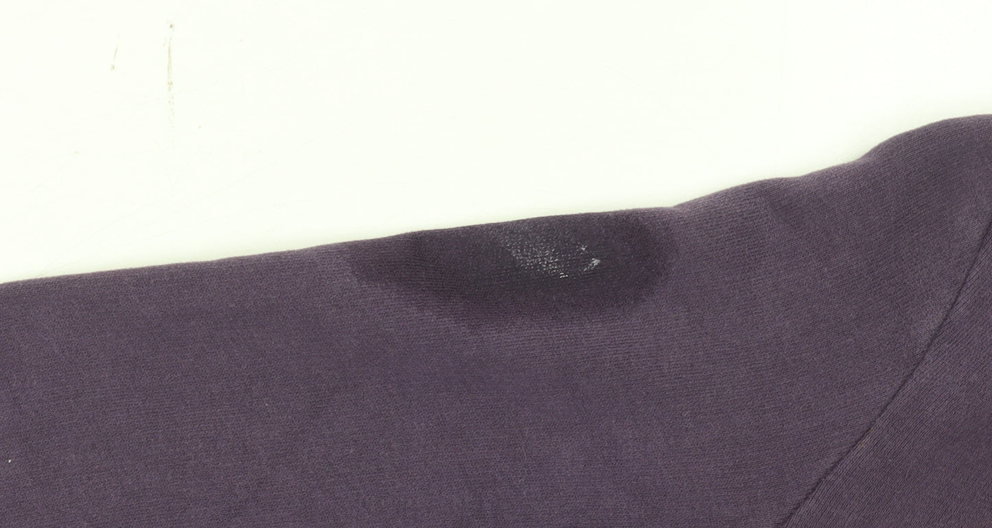 Womens UK Size XS Superdry Purple Pullover Hoodie