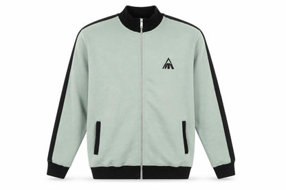 Mens UK Size M boohooMAN Green Full Zip Sweatshirt