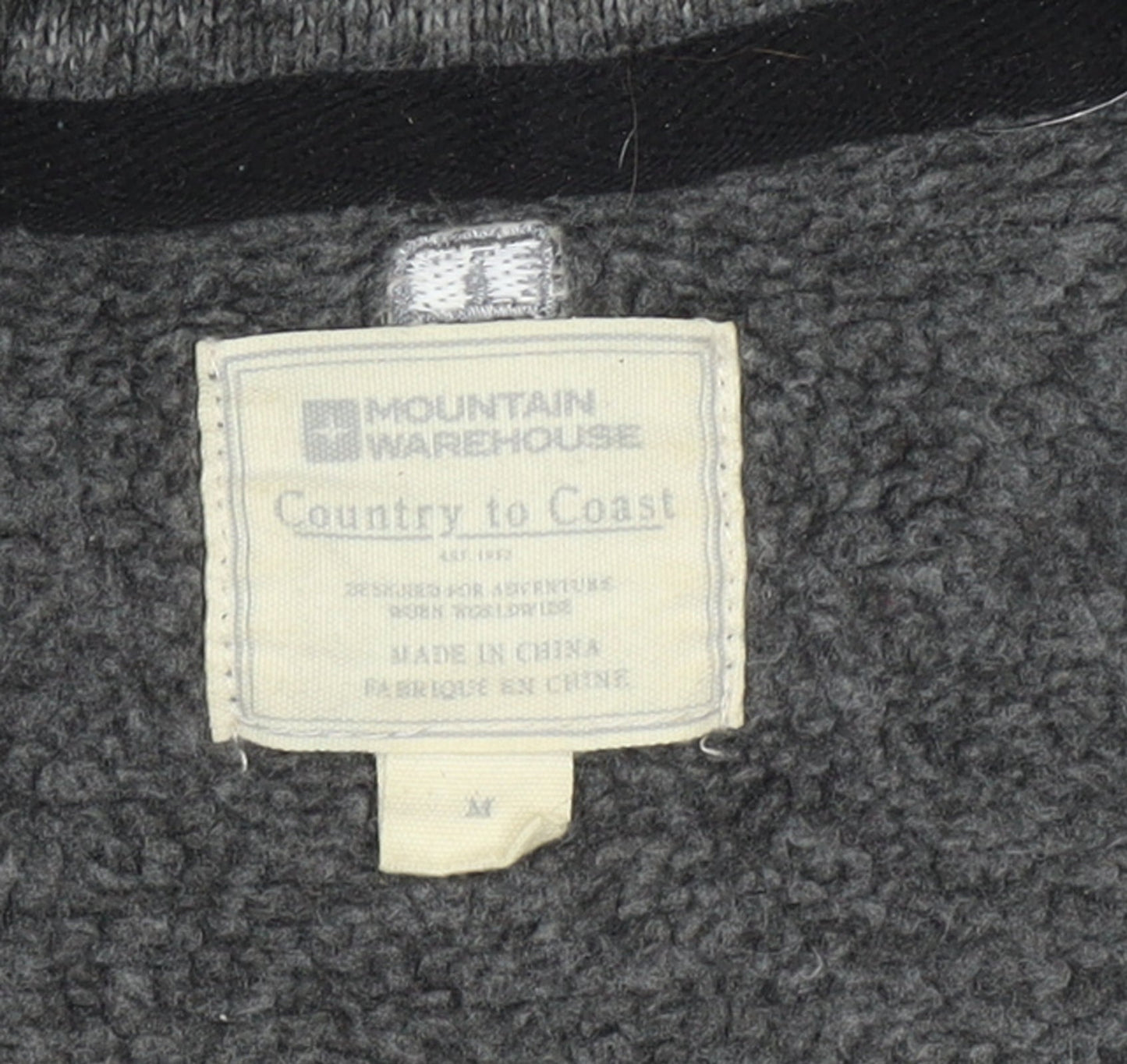 Mens UK Size M Mountain Warehouse Grey Pullover Sweatshirt