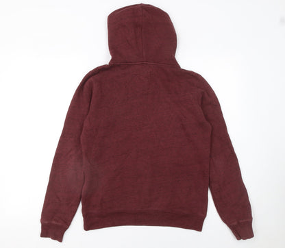 Womens UK Size 8 Jack Wills Red Pullover Hoodie