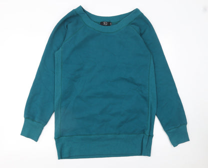 Womens UK Size 2XL BY EMP Blue Pullover Sweatshirt
