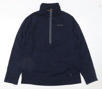 Mens UK Size M Craghoppers Blue Pullover Sweatshirt