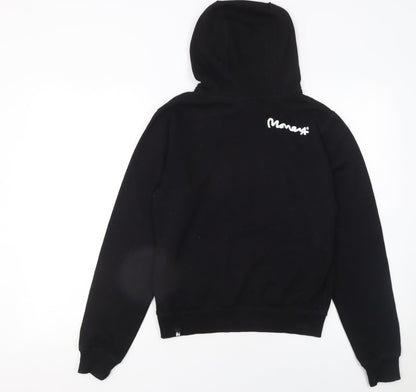 Boys UK Size 9-10 Years Money Black Pullover Hoodie