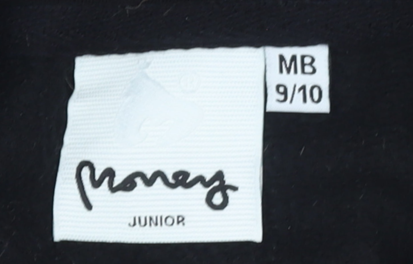 Boys UK Size 9-10 Years Money Black Pullover Hoodie