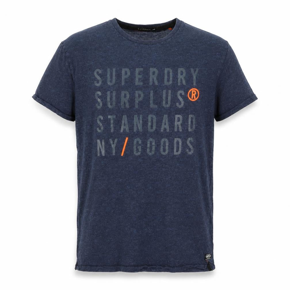 Mens UK Size XL Superdry Blue  T-Shirt