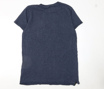Mens UK Size XL Superdry Blue  T-Shirt