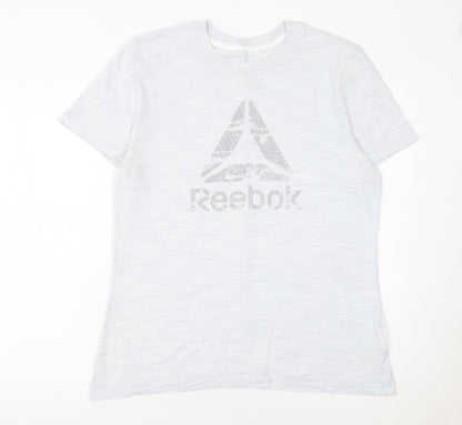 Mens UK Size XL Reebok White  T-Shirt