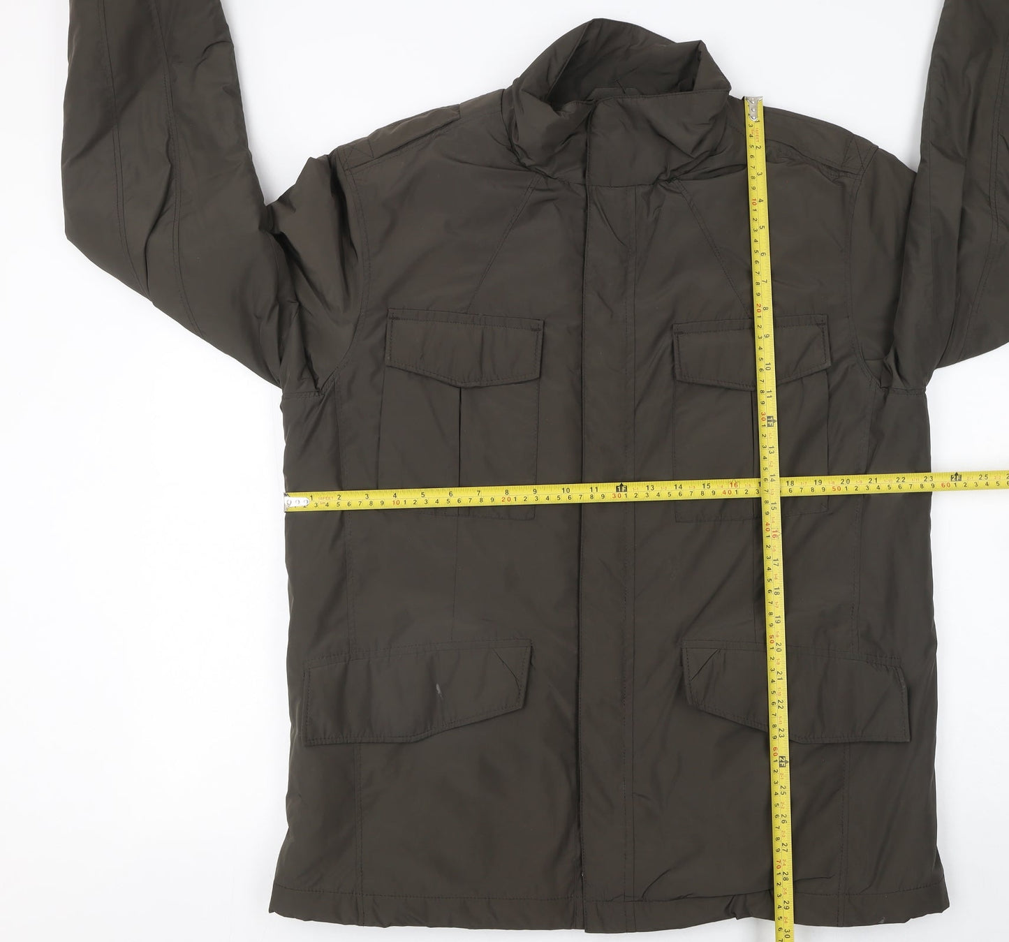 Mens UK Size L Marks and Spencer Brown Basic Jacket